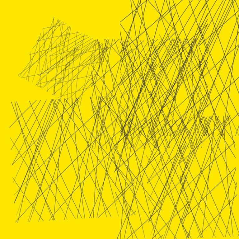 "TRANSIZIONI 07292018 126am", Astratto, Digitale, Carta d'archivio, Giallo, Nero
