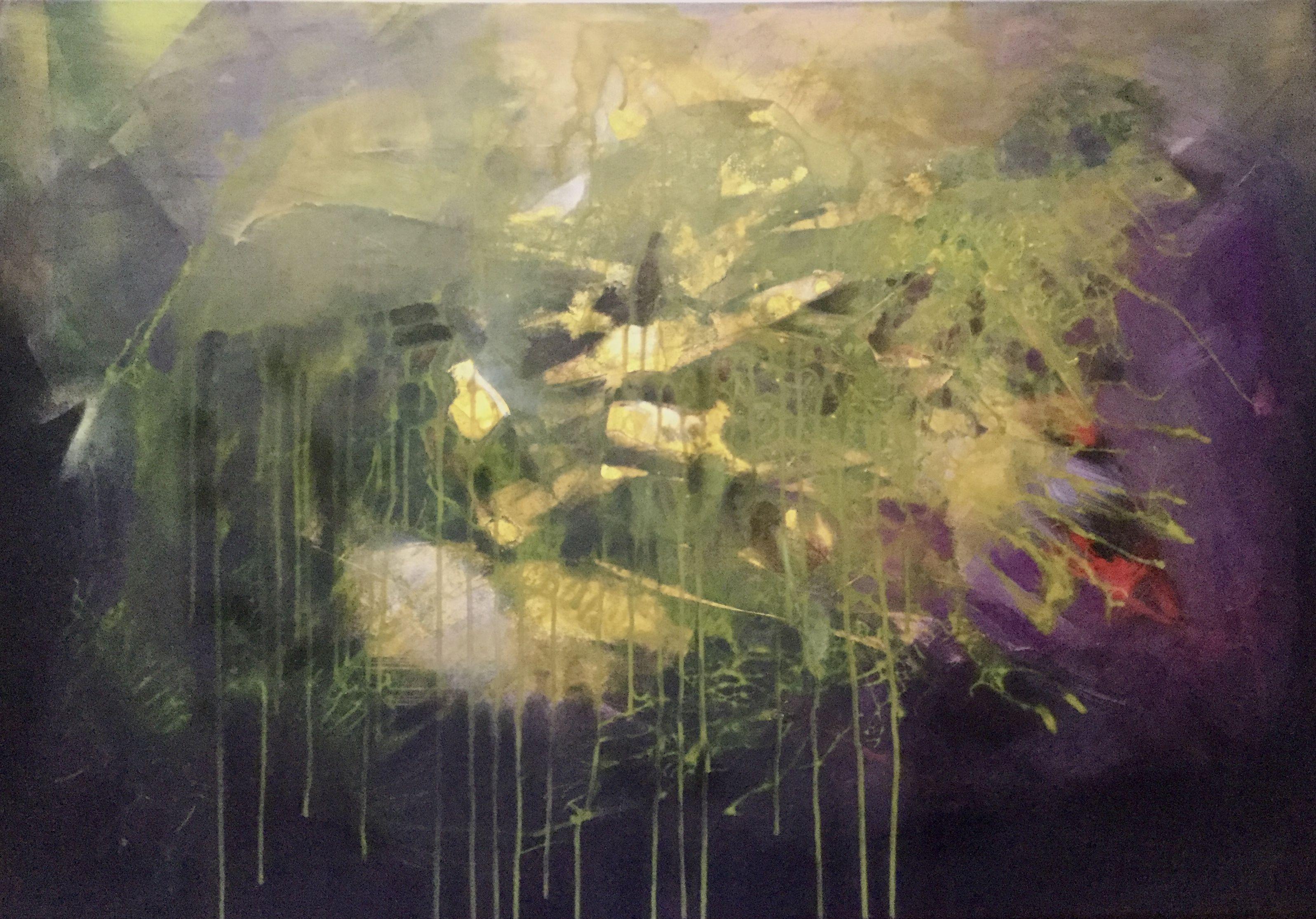 Abstract Painting di Roberta  Cervelli - Antropocene, Pittura, Acrilico su tela