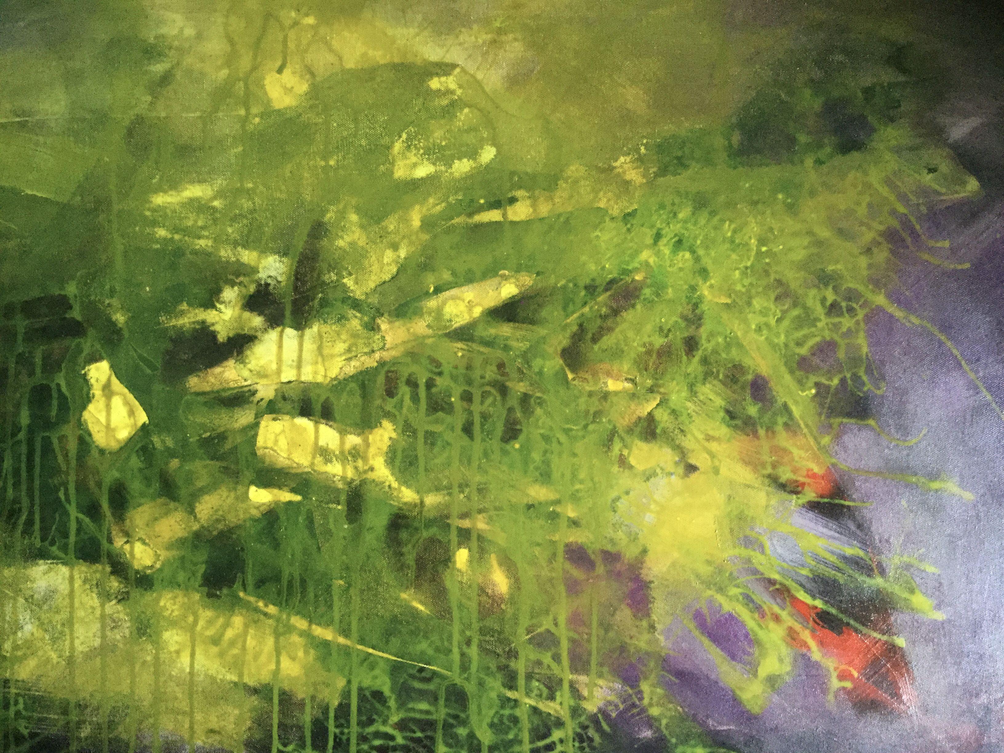 Antropocene, Pittura, Acrilico su tela - Painting di Roberta  Cervelli