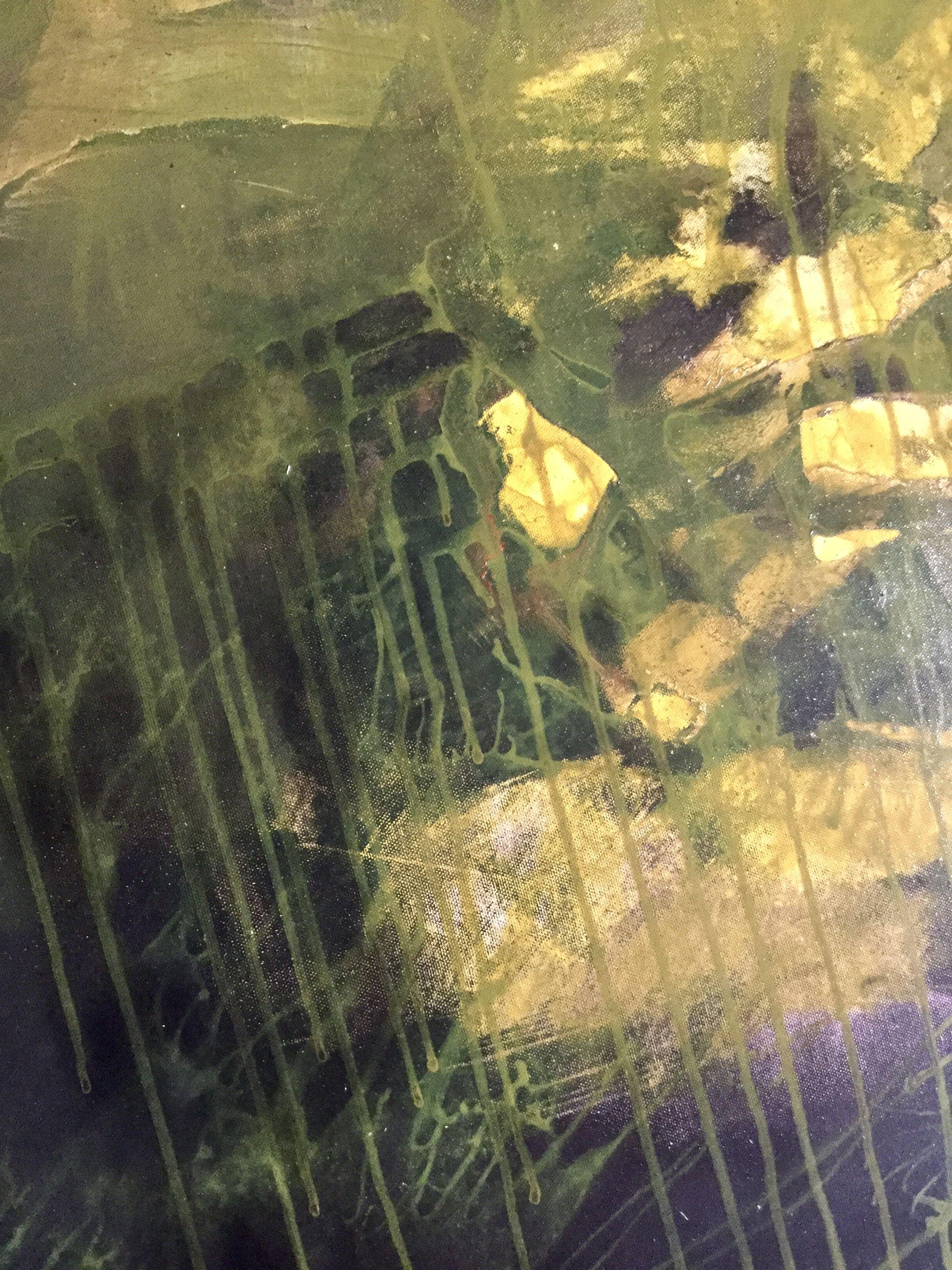 Antropocene, Pittura, Acrilico su tela - Painting Astratto di Roberta  Cervelli