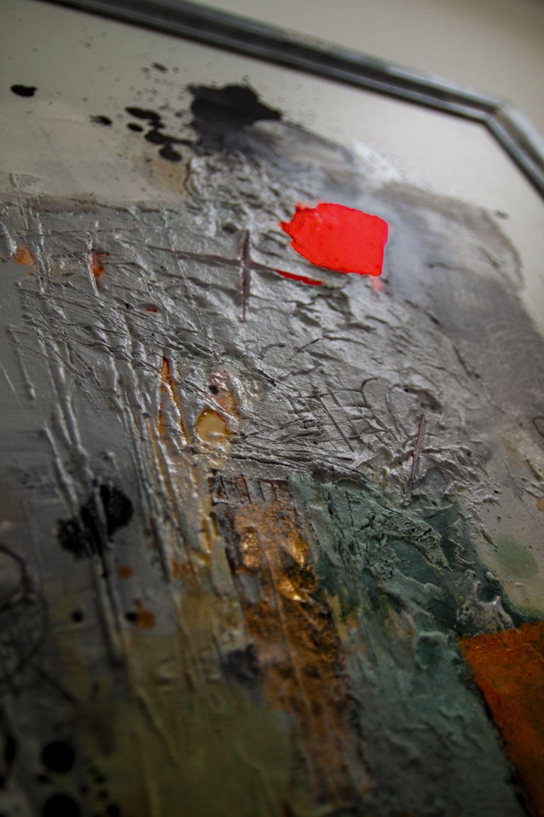 Victor Sheleg Art reaction, Painting, Oil on Canvas For Sale at 1stDibs