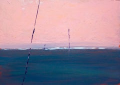 BluePink #2, Painting, Oil on Canvas