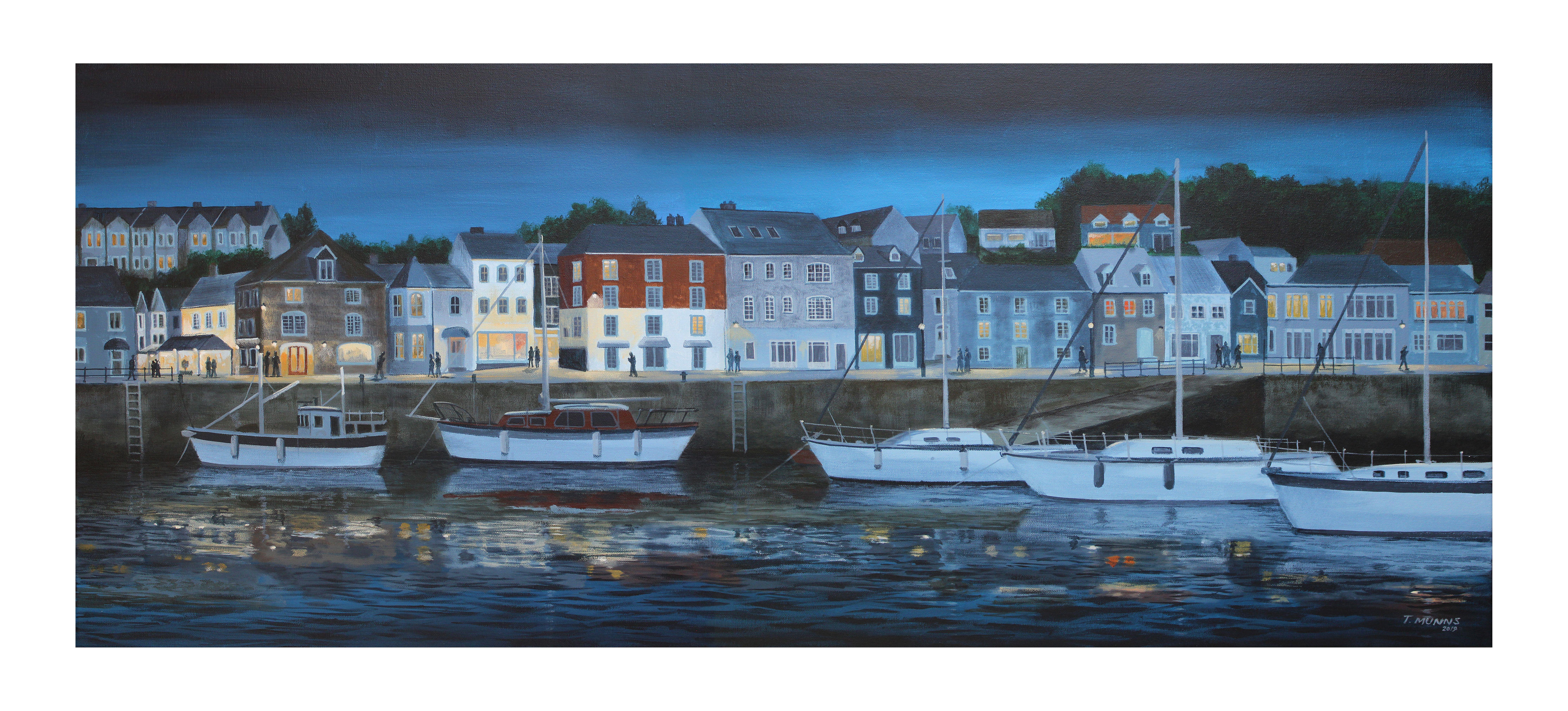 paintings of harbours
