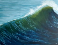 Wave 1, Painting, Acrylic on Canvas