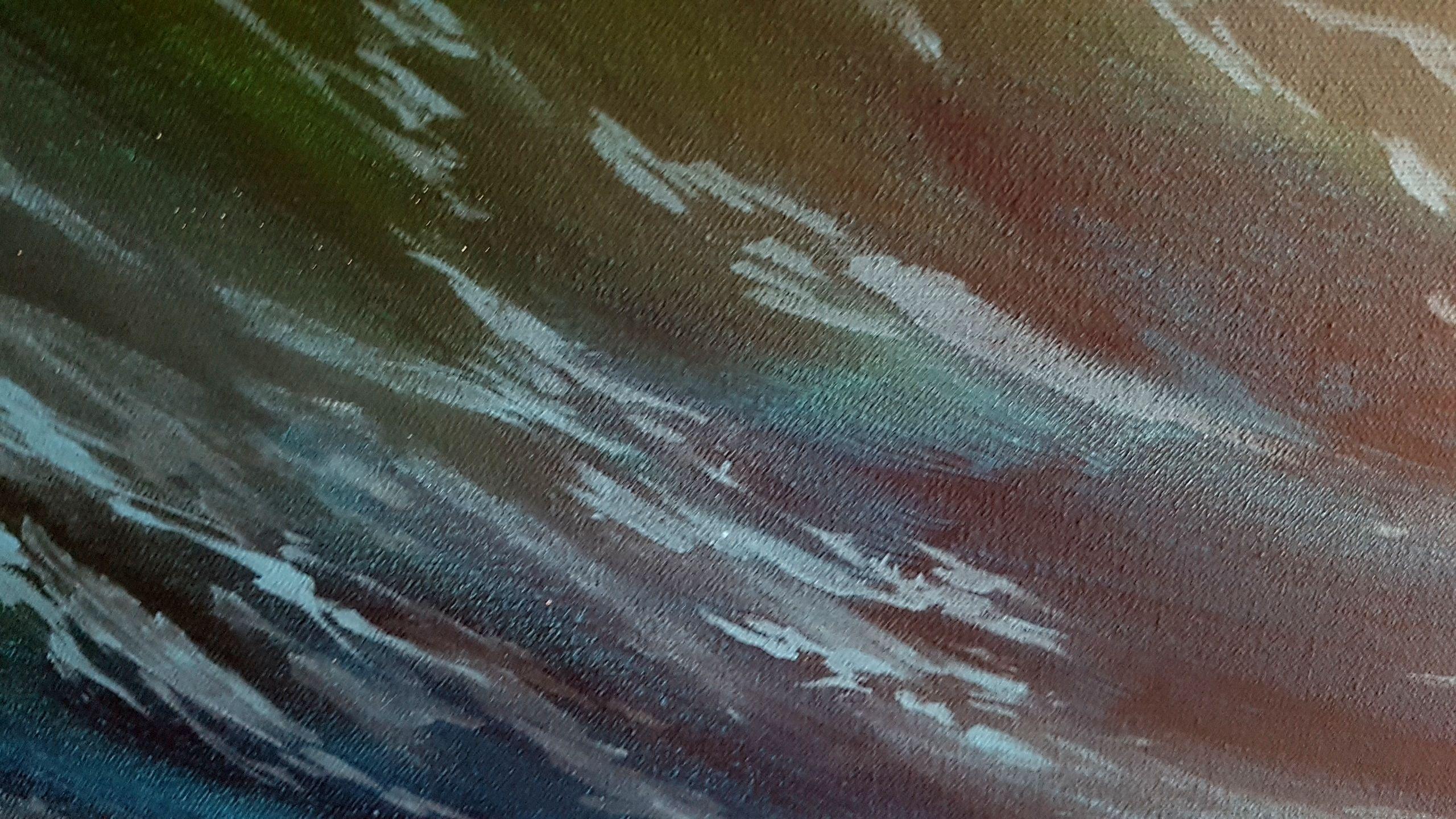 Wave 1, Painting, Acrylic on Canvas For Sale 1