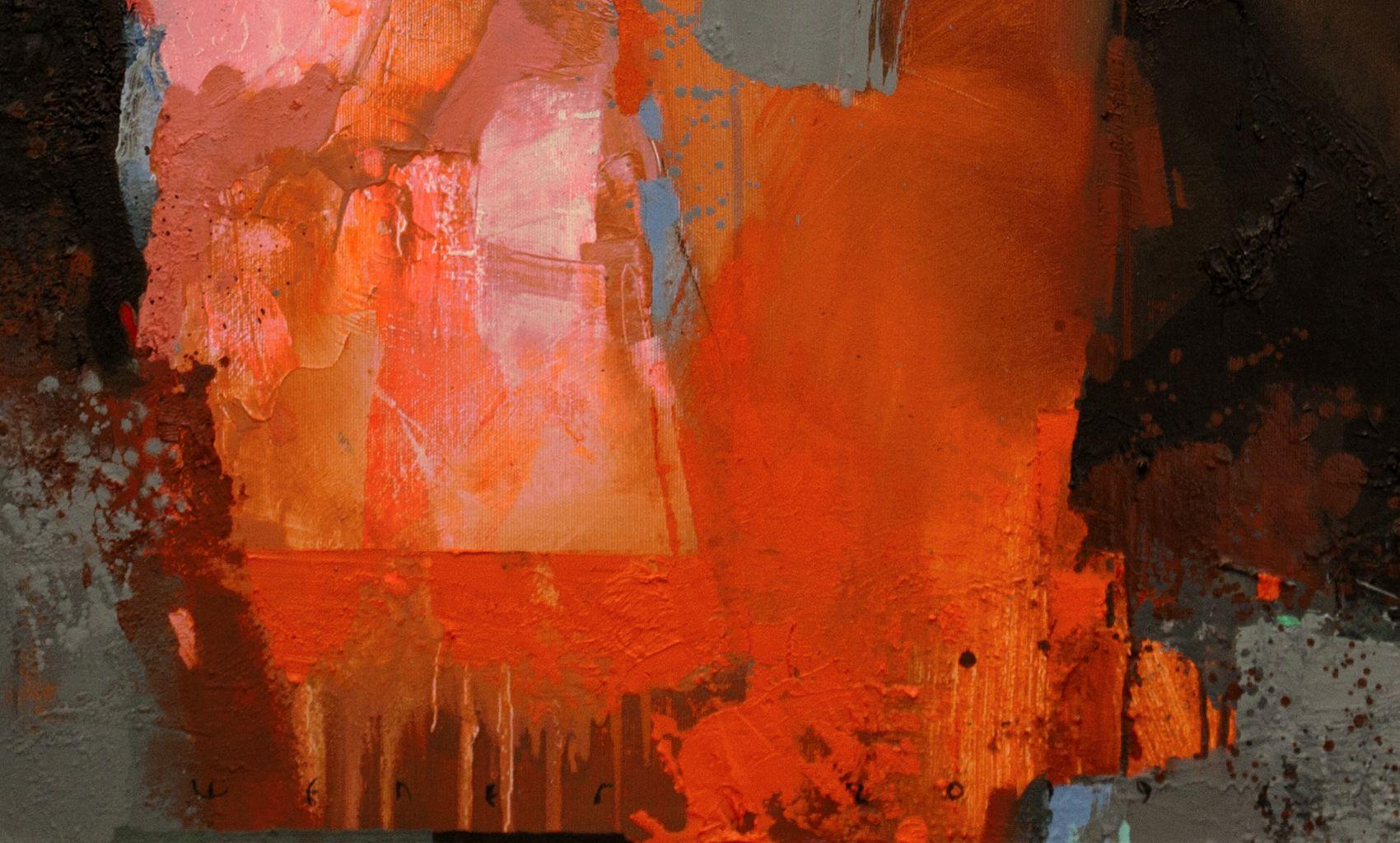 Je travaille avec différentes techniques mais je préfère la toile et l'huile. La peinture est toujours une improvisation pour moi. En commençant une peinture, je ne connais pas le résultat final et je complète avec un arrangement d'accents comme 