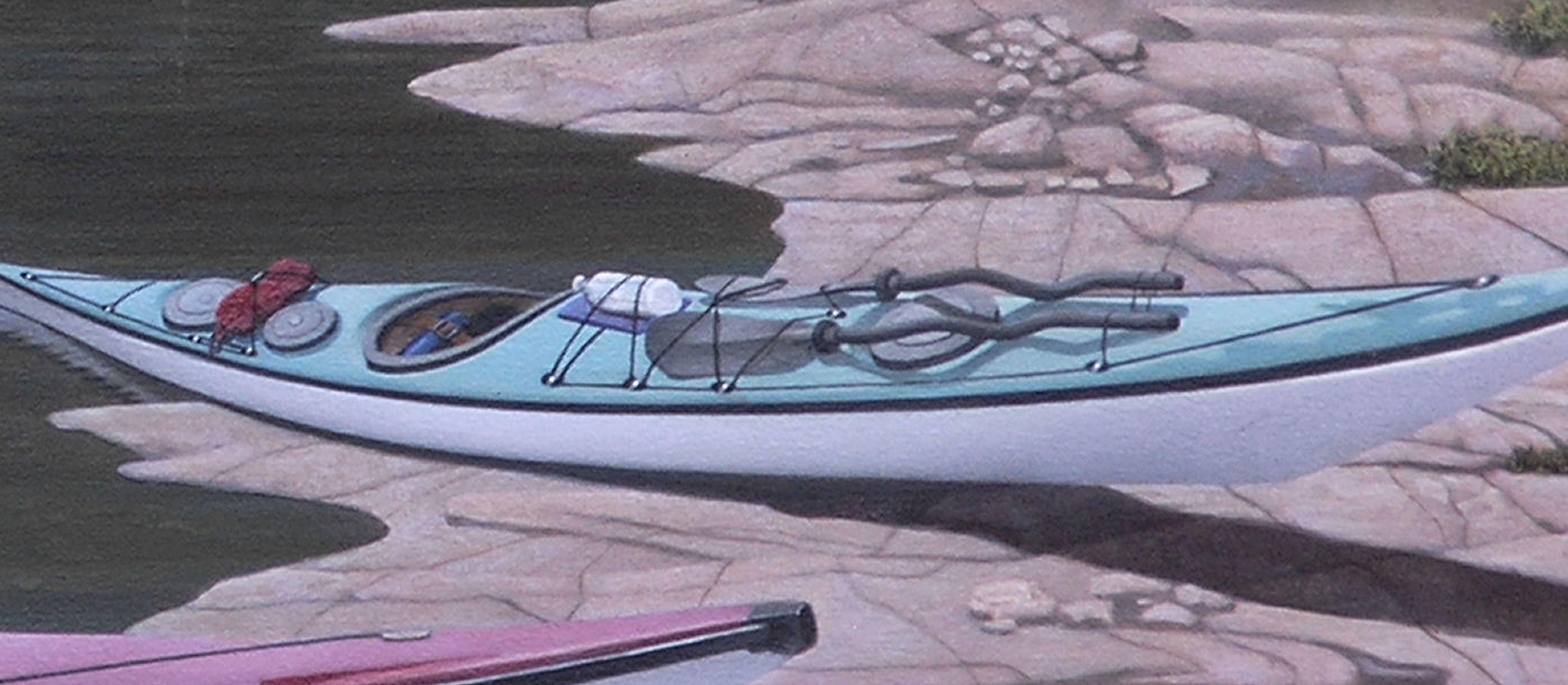 kayak paintings on canvas