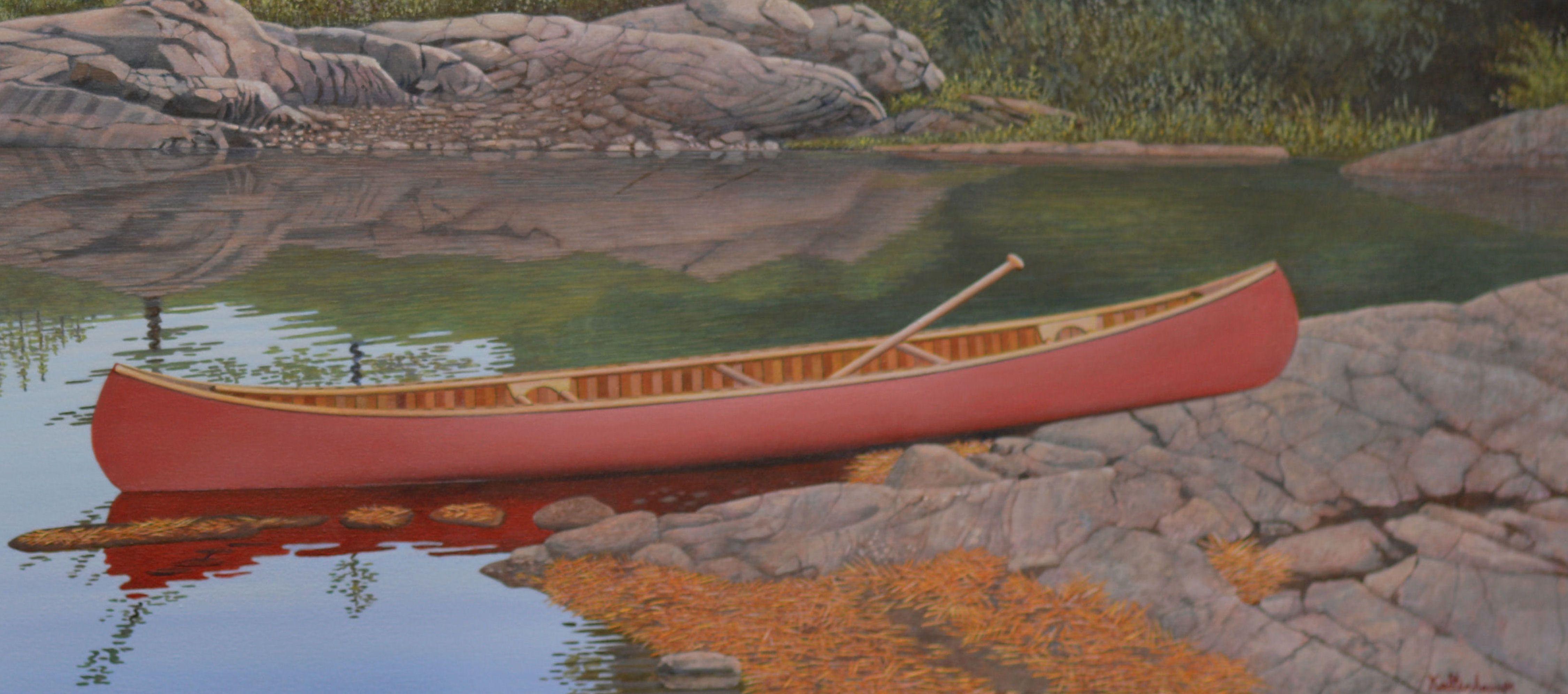 acrylic canoe