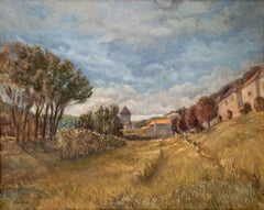 Fields at the End of Summer, Painting, Oil on Canvas