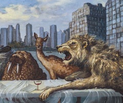 International decisions, Painting, Oil on Canvas