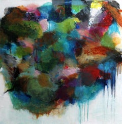 Underneath, Mixed Media on Canvas