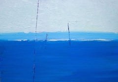 Blue #19, Painting, Oil on Canvas