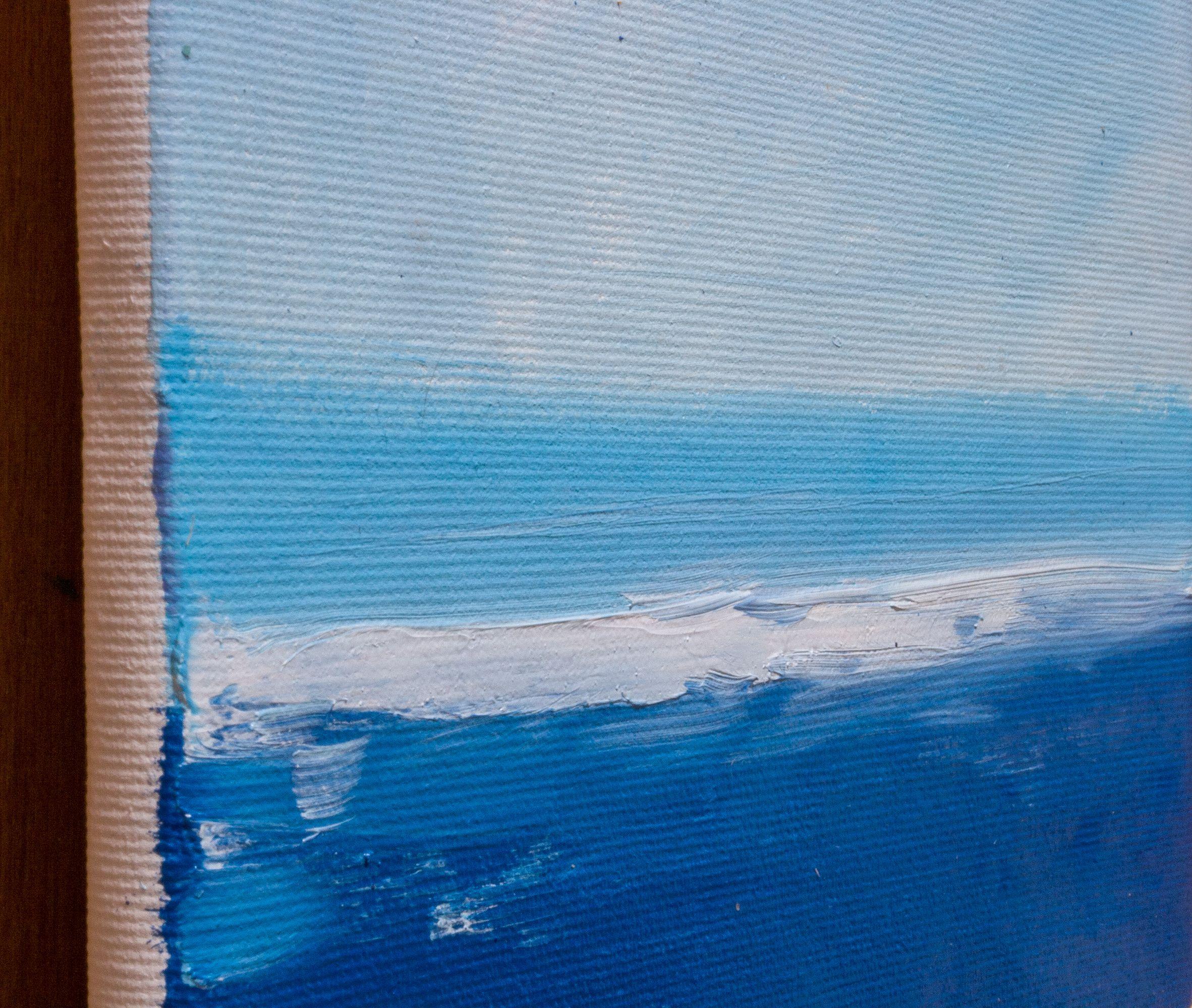 Blue #12, Painting, Oil on Canvas 4