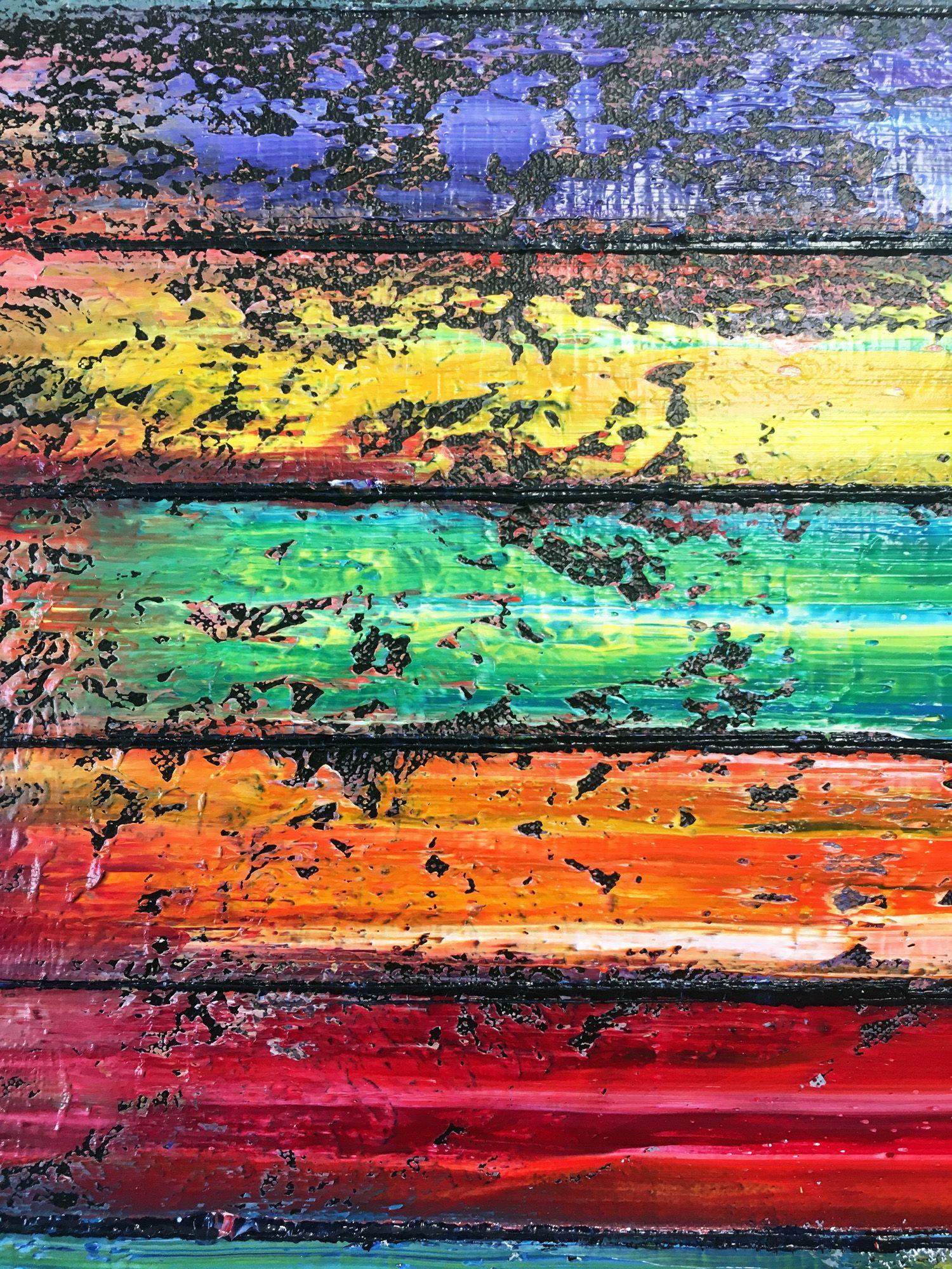 Passing Me By, Pittura, Olio su tela - Abstract Painting Grigio di Preston M. Smith 