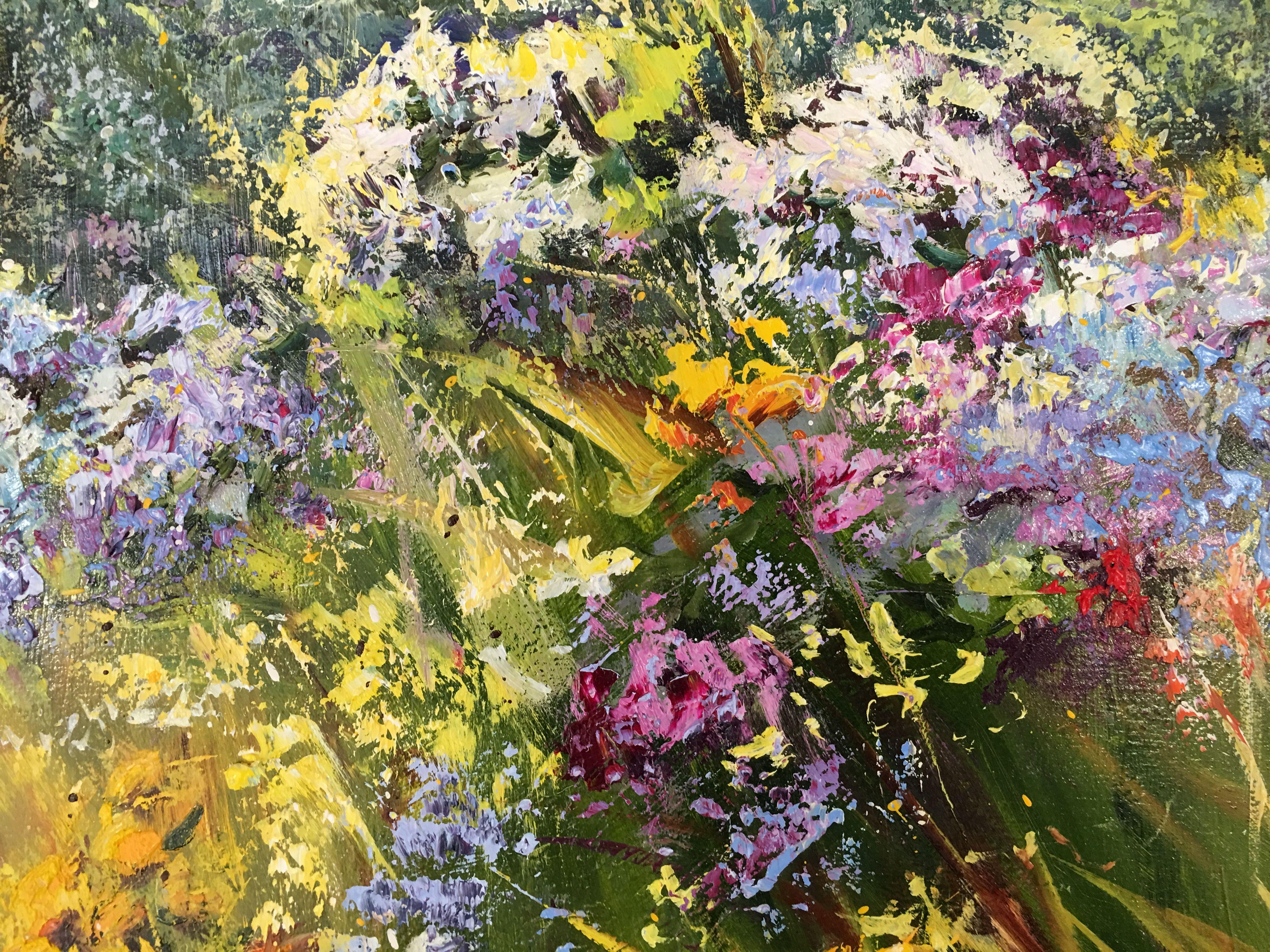 Summer in Provence, Painting, Oil on Canvas 4