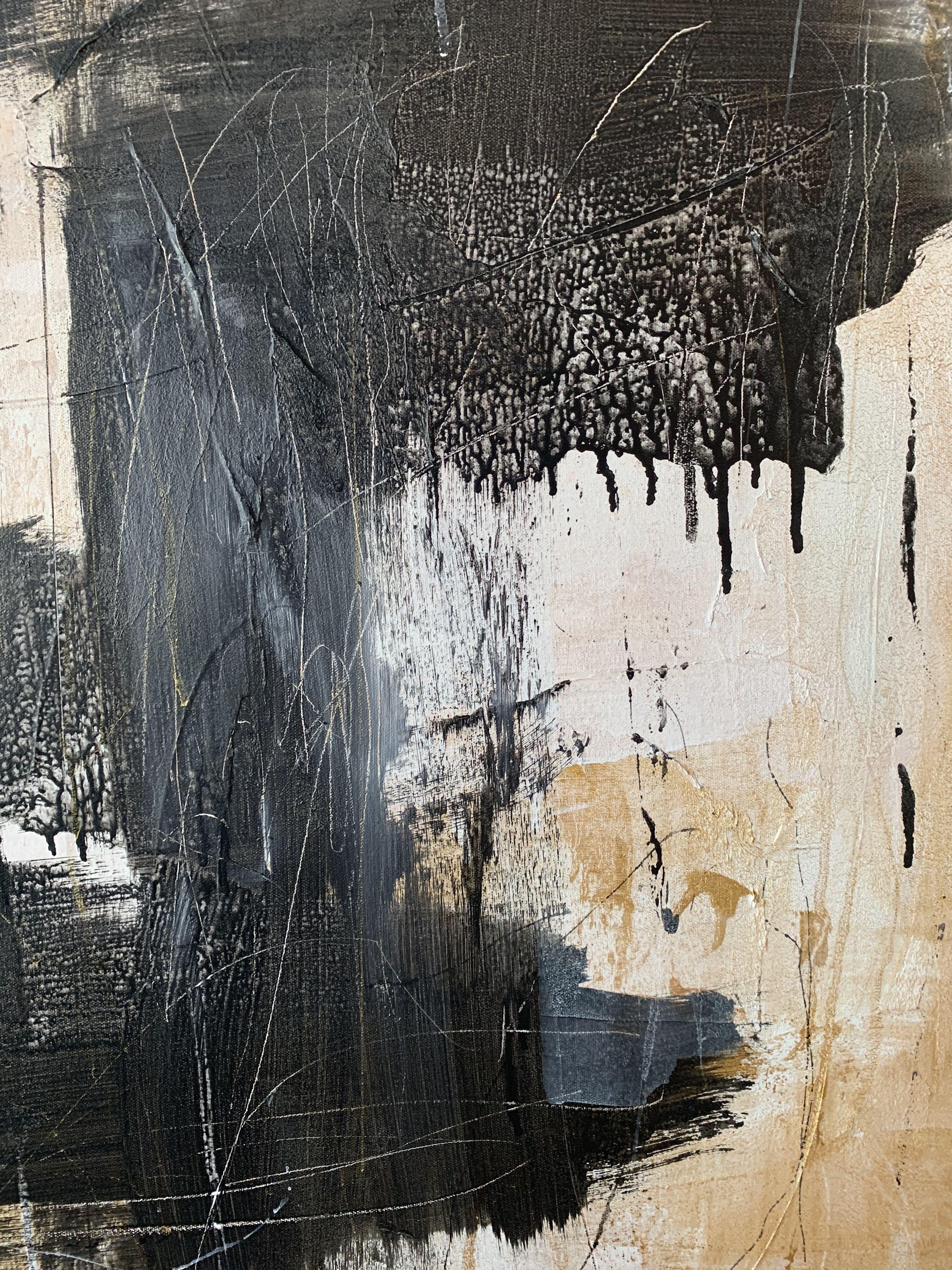 ionian gold, Pittura, Acrilico su tela - Painting Astratto di Tiril Benton