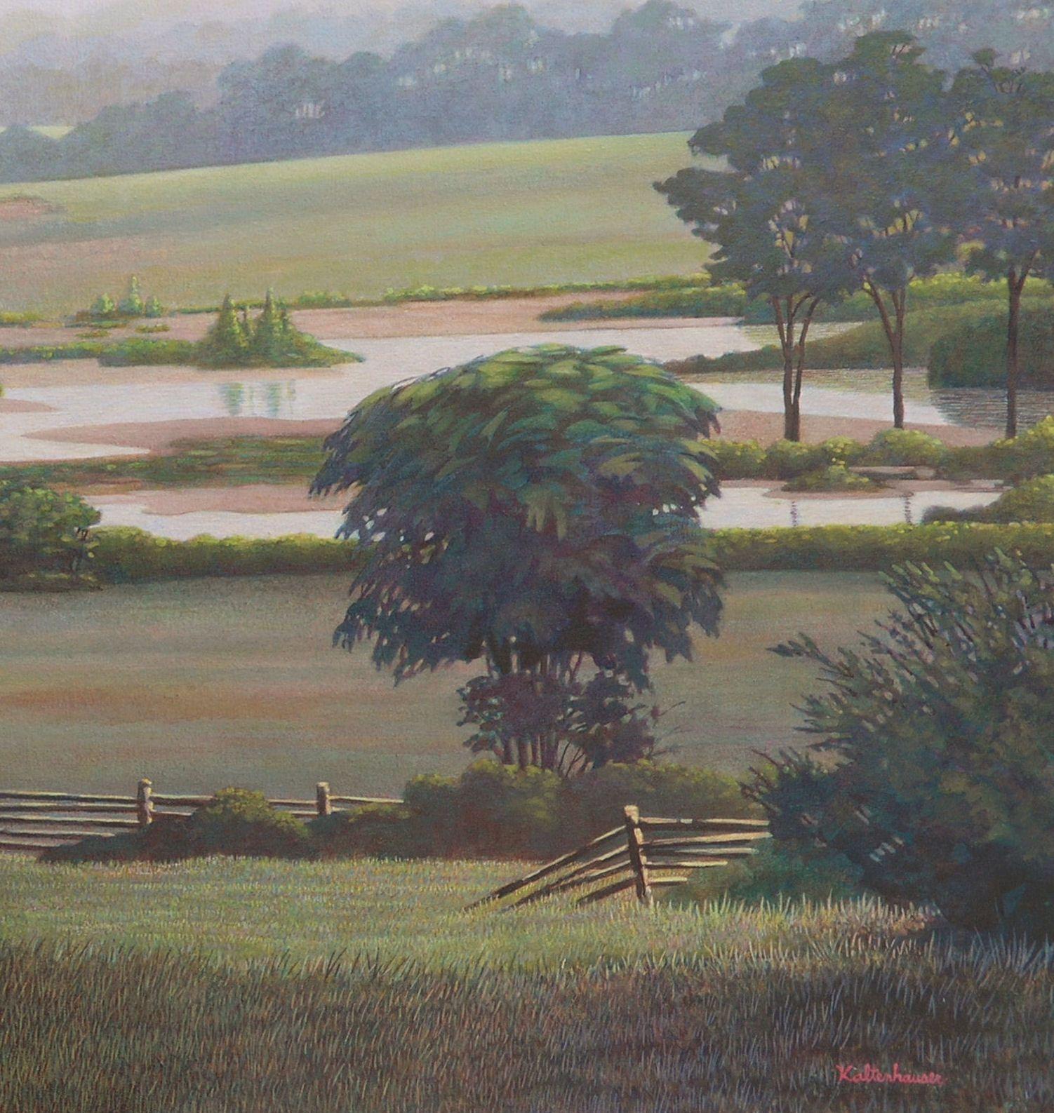 Pastoral, Painting, Acrylic on Canvas For Sale 3