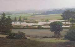 Pastoral, Gemälde, Acryl auf Leinwand