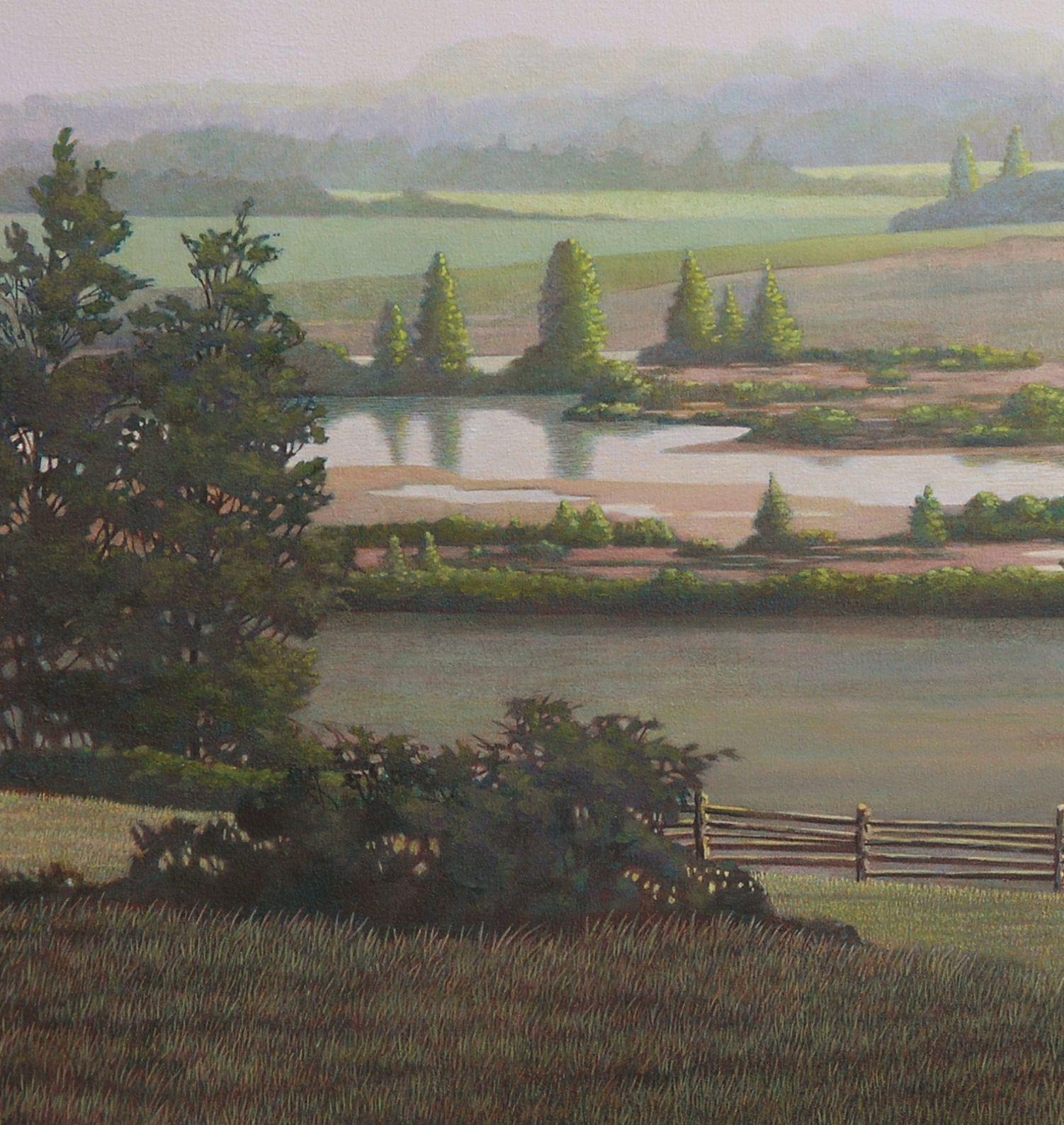 Pastoral, Painting, Acrylic on Canvas For Sale 2