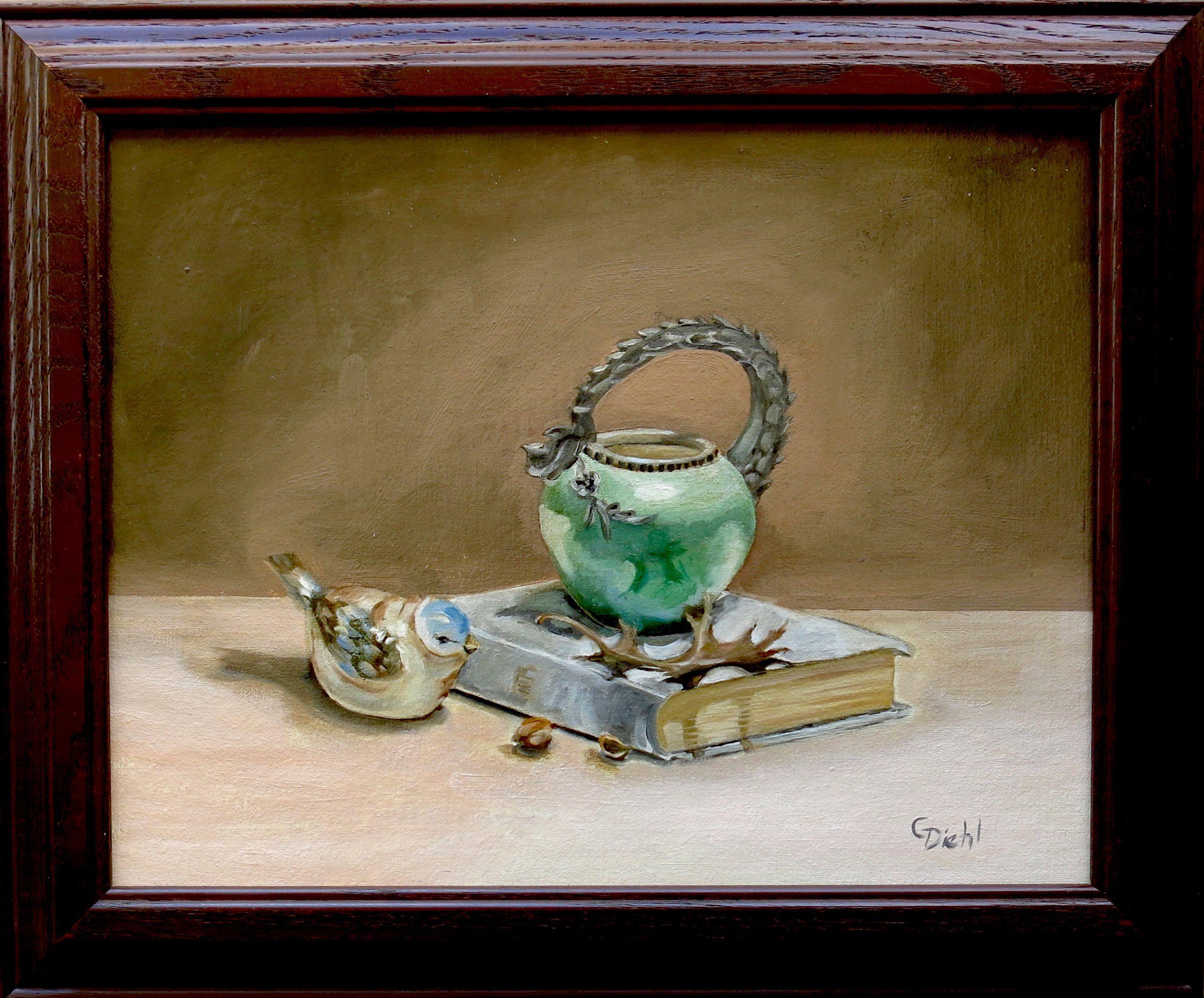 The Dragon Teapot, Painting, Oil on Canvas 1