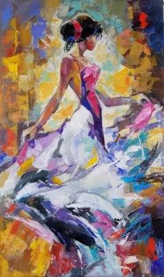 Letâ€™s dance, Painting, Oil on Canvas