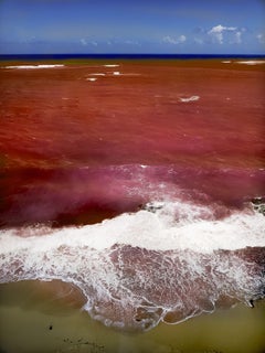 Red Ocean of Puerto Rico, Photograph, C-Type