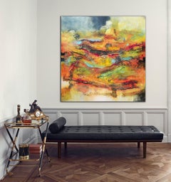 Life from above (2020), Mixed Media on Canvas