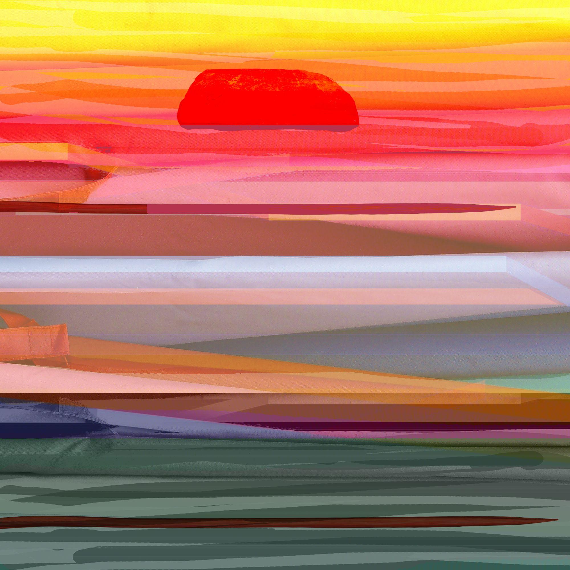 Geert Lemmers Color Photograph - An Abstract Landscape Opus 12, Photograph, C-Type
