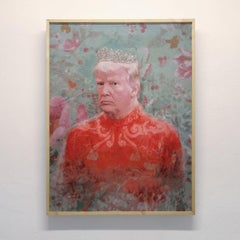 Coronaleader DT, peinture, huile sur panneau de MDF