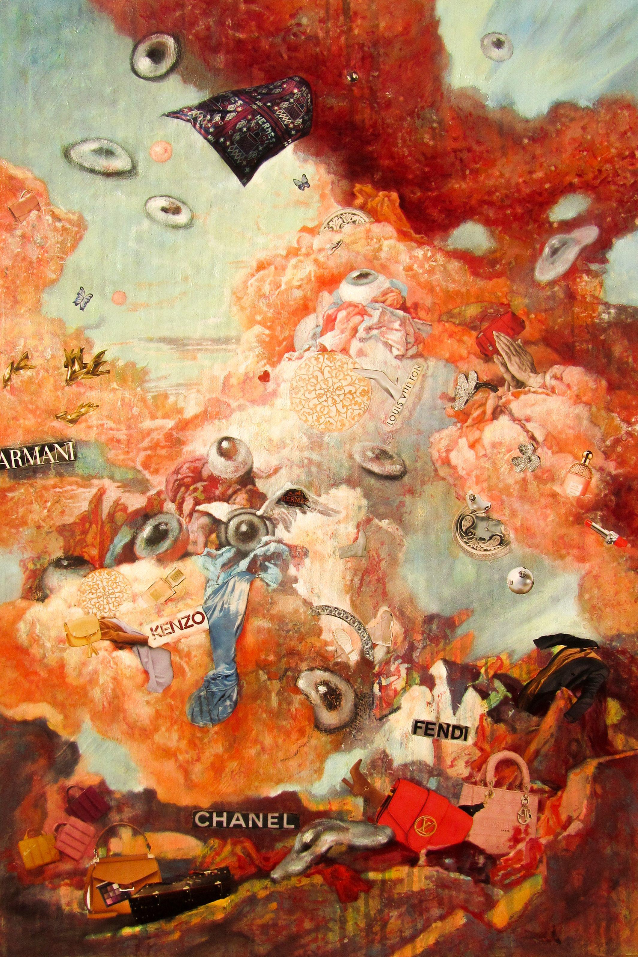 Garbeau précieux, peinture, huile sur toile - Painting de Yuriy Matrosov