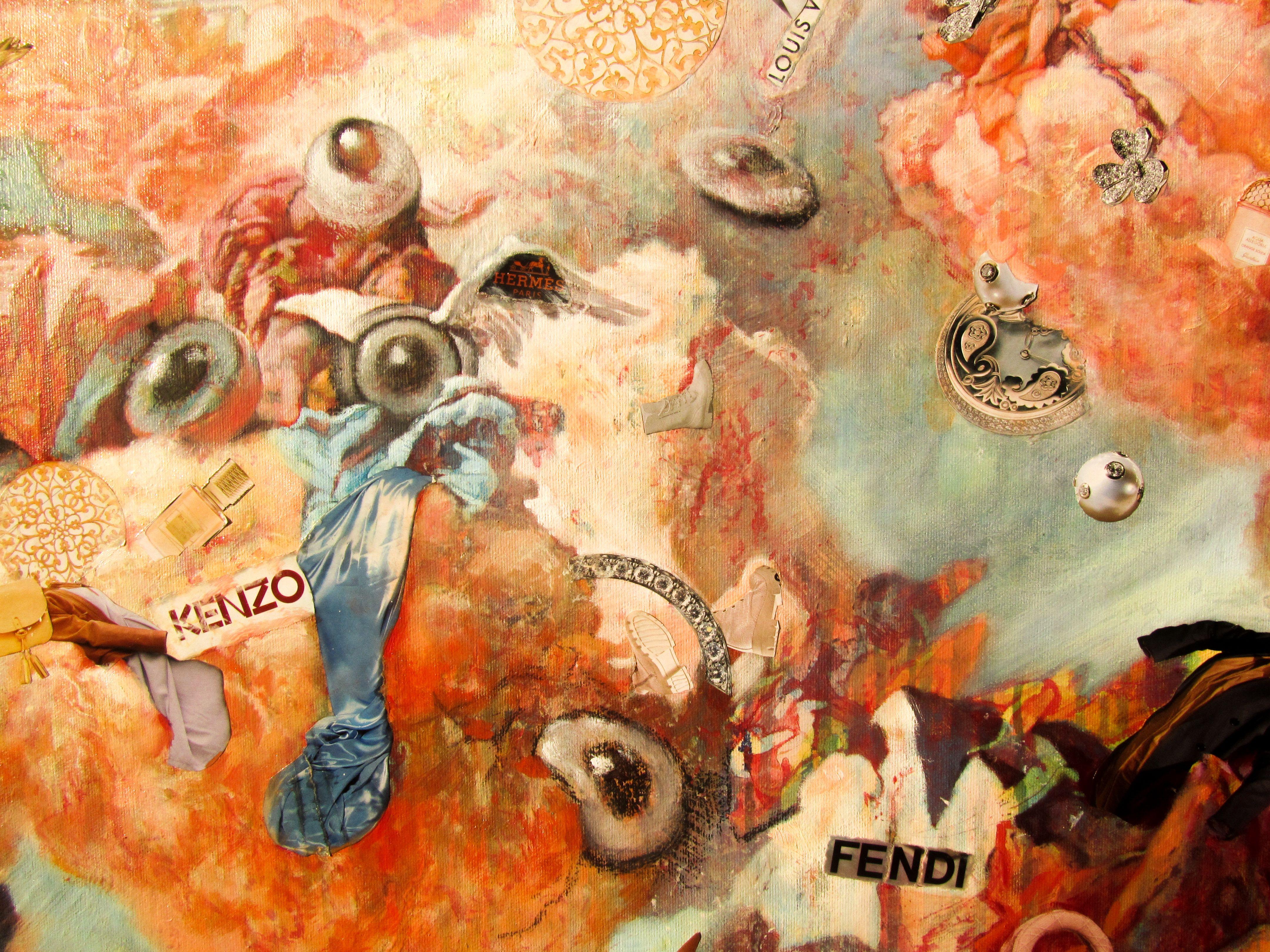 Garbeau précieux, peinture, huile sur toile - Autres styles artistiques Painting par Yuriy Matrosov