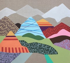 In the Mountains 6, Painting, Acrylic on Canvas