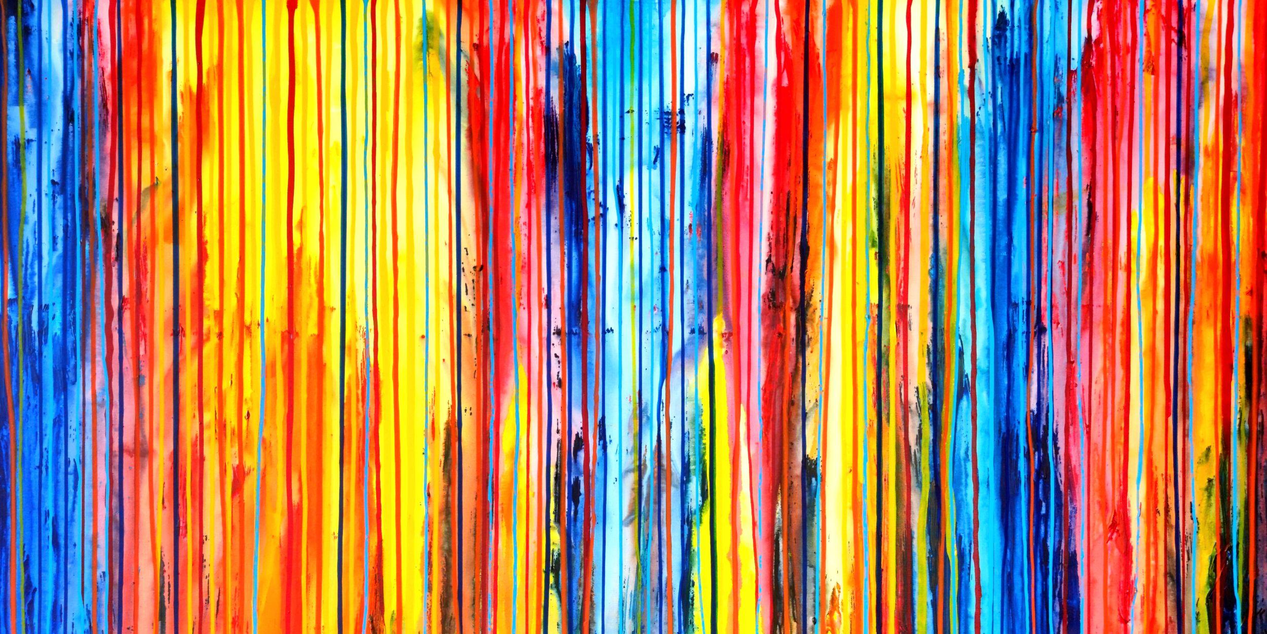 Carla Sá Fernandes Abstract Painting – Emotionale Kreation #292, Gemälde, Acryl auf Leinwand