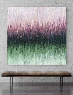 Techniques mixtes sur toile Emergence IV