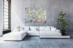 Circus Circus  48" x 36", Painting, Acrylic on Canvas