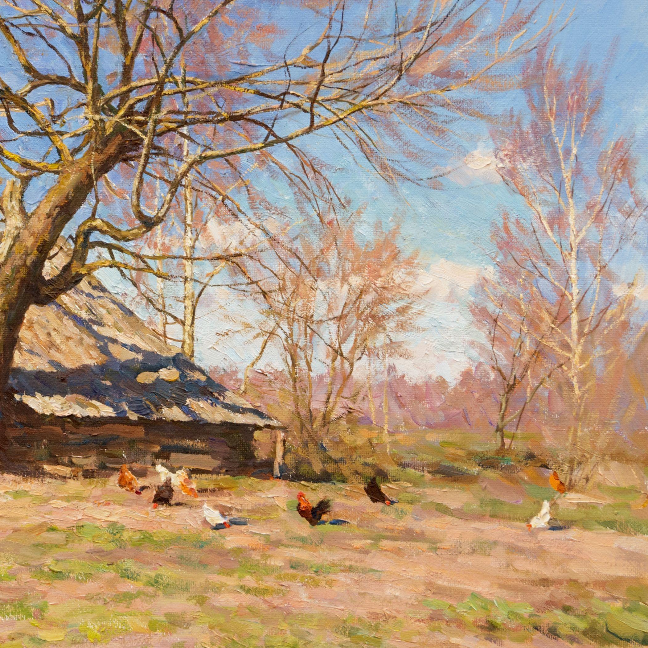 Early Spring, Painting, Oil on Canvas 3