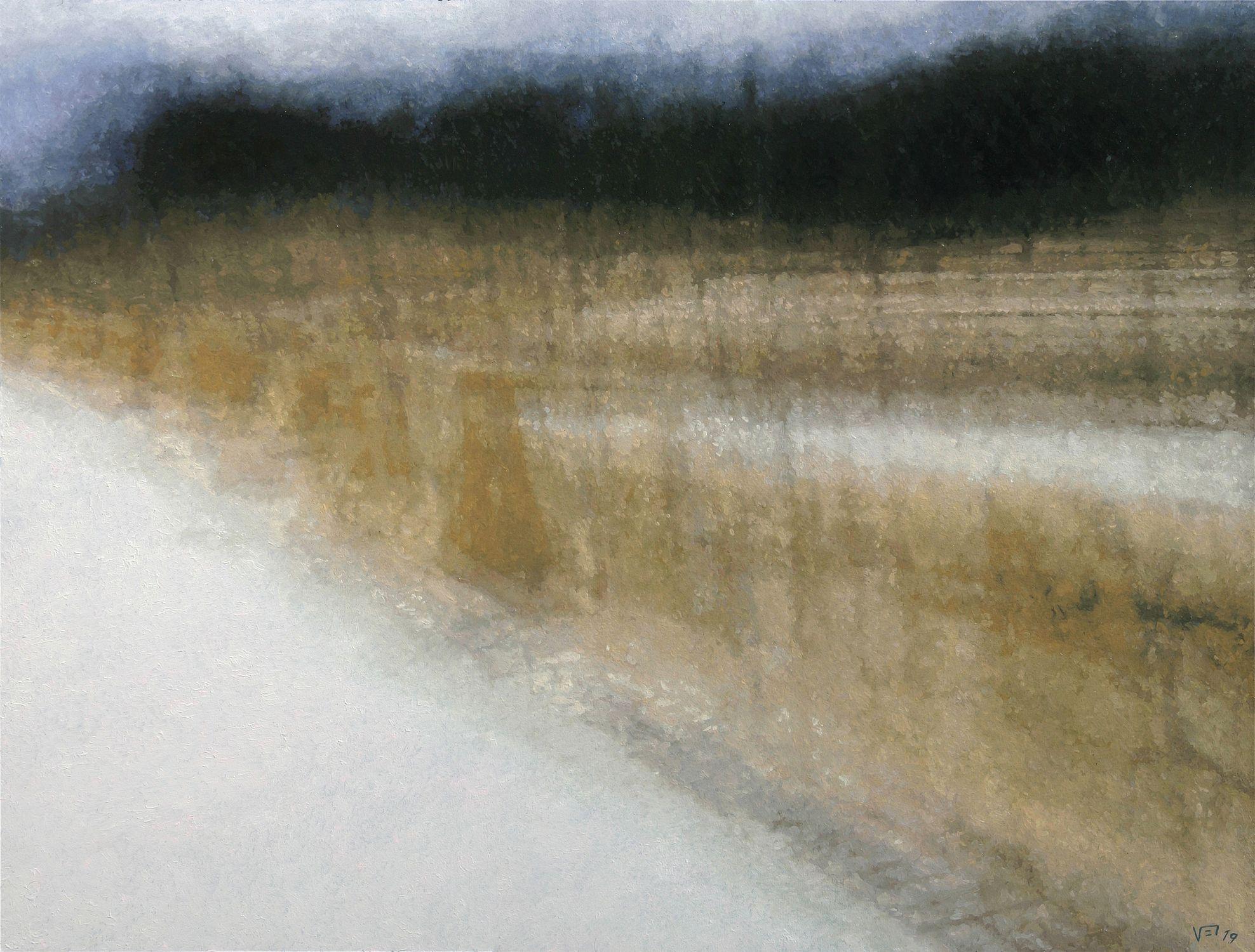 Mina Mina, Gemälde, Öl auf MDF-Platte – Painting von Victor Tarres