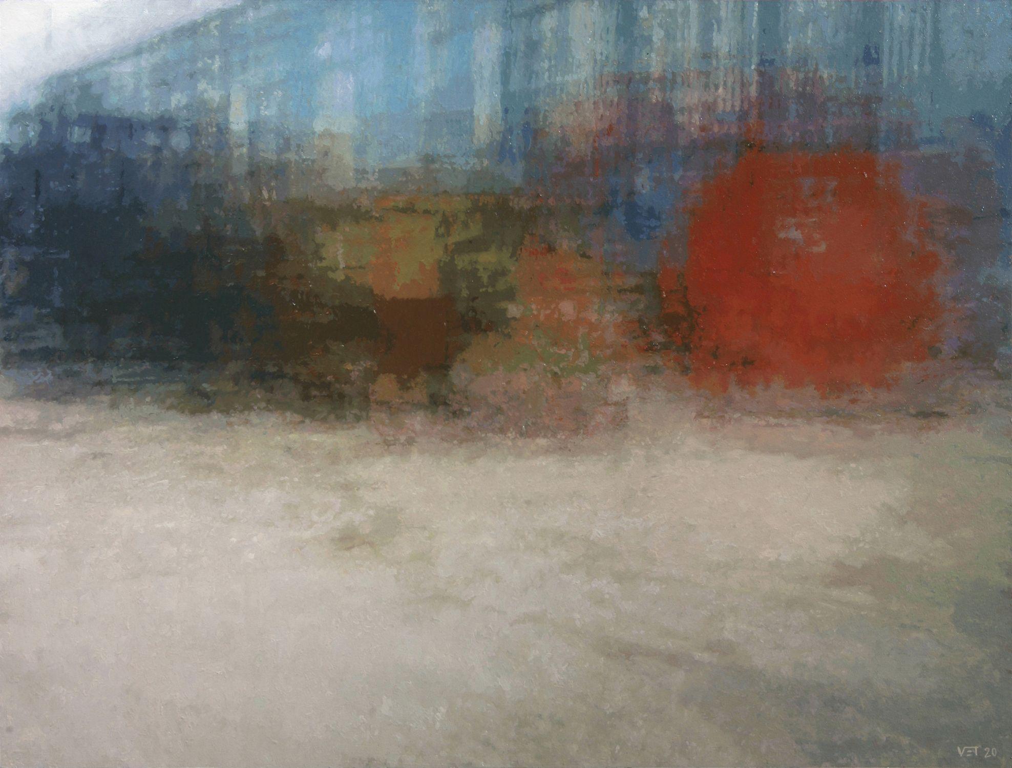 Industrial area :: Painting :: Impressionist :: This piece comes with an official certificate of authenticity signed by the artist :: Ready to Hang: No :: Signed: Yes :: Signature Location: Bottom Right Corner :: MDF Panel :: Landscape :: Original
