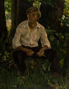 Portrait of a Young Man, Painting, Oil on Canvas