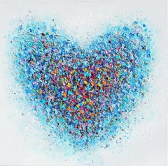 Candy Heart, Painting, Acrylic on Canvas