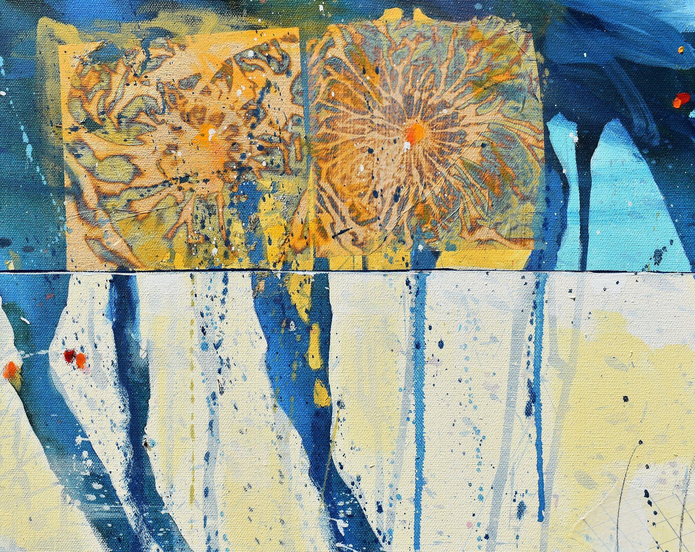 Take On The World, Gemälde, Öl auf Leinwand (Abstrakt), Painting, von Cynthia  Ligeros