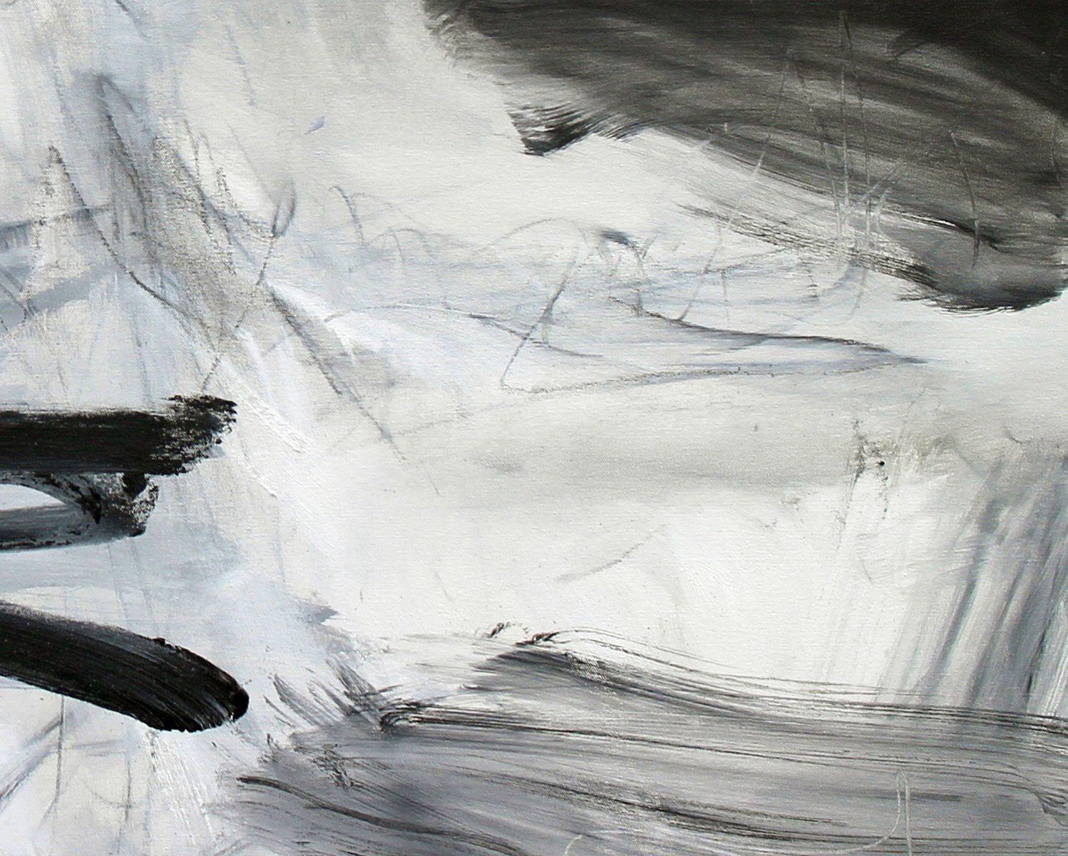 Volare in alto, Pittura, Olio su tela - Painting Astratto di Trixie Pitts