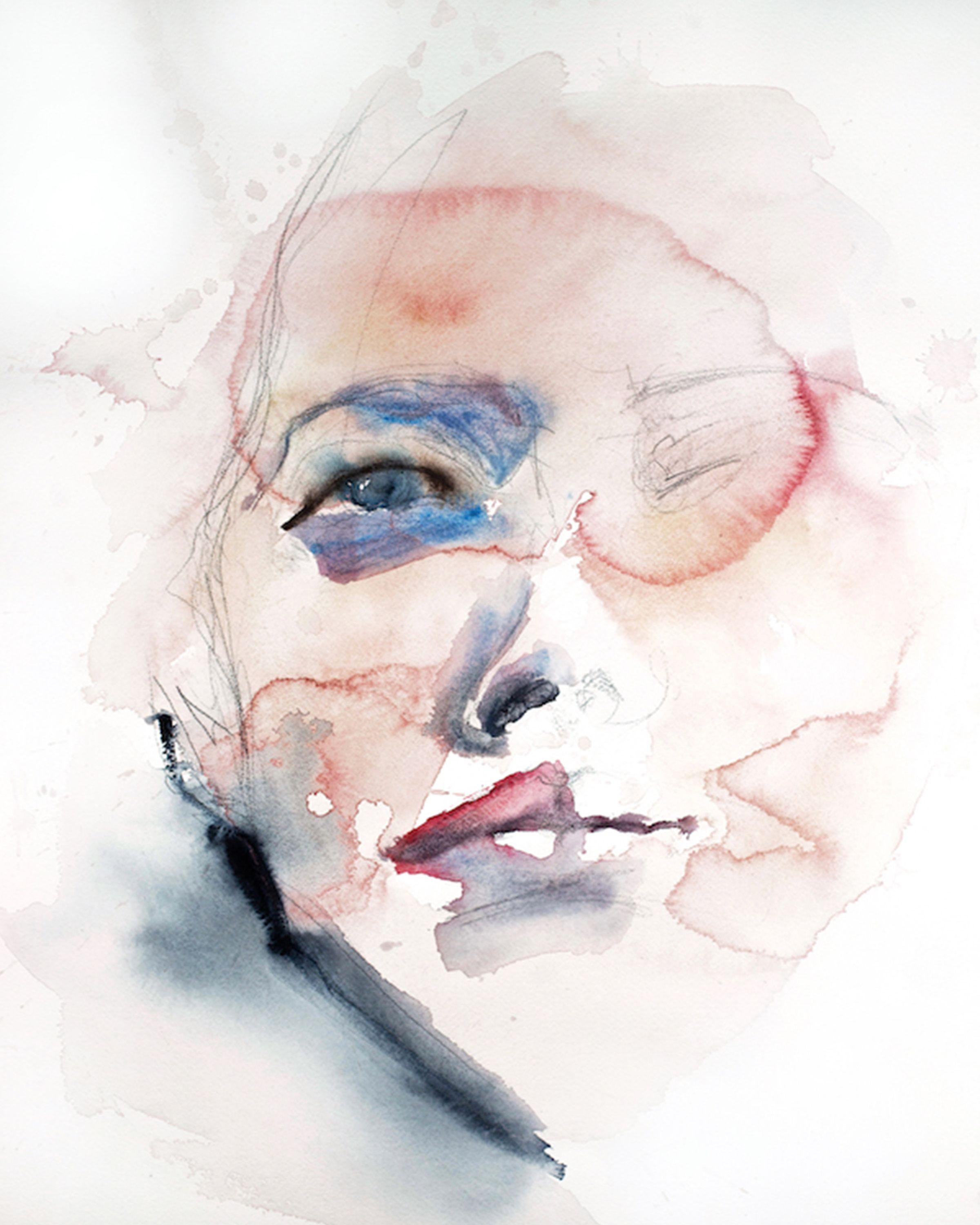 Mystery, Painting, Watercolor on Paper - Art by Elizabeth Becker
