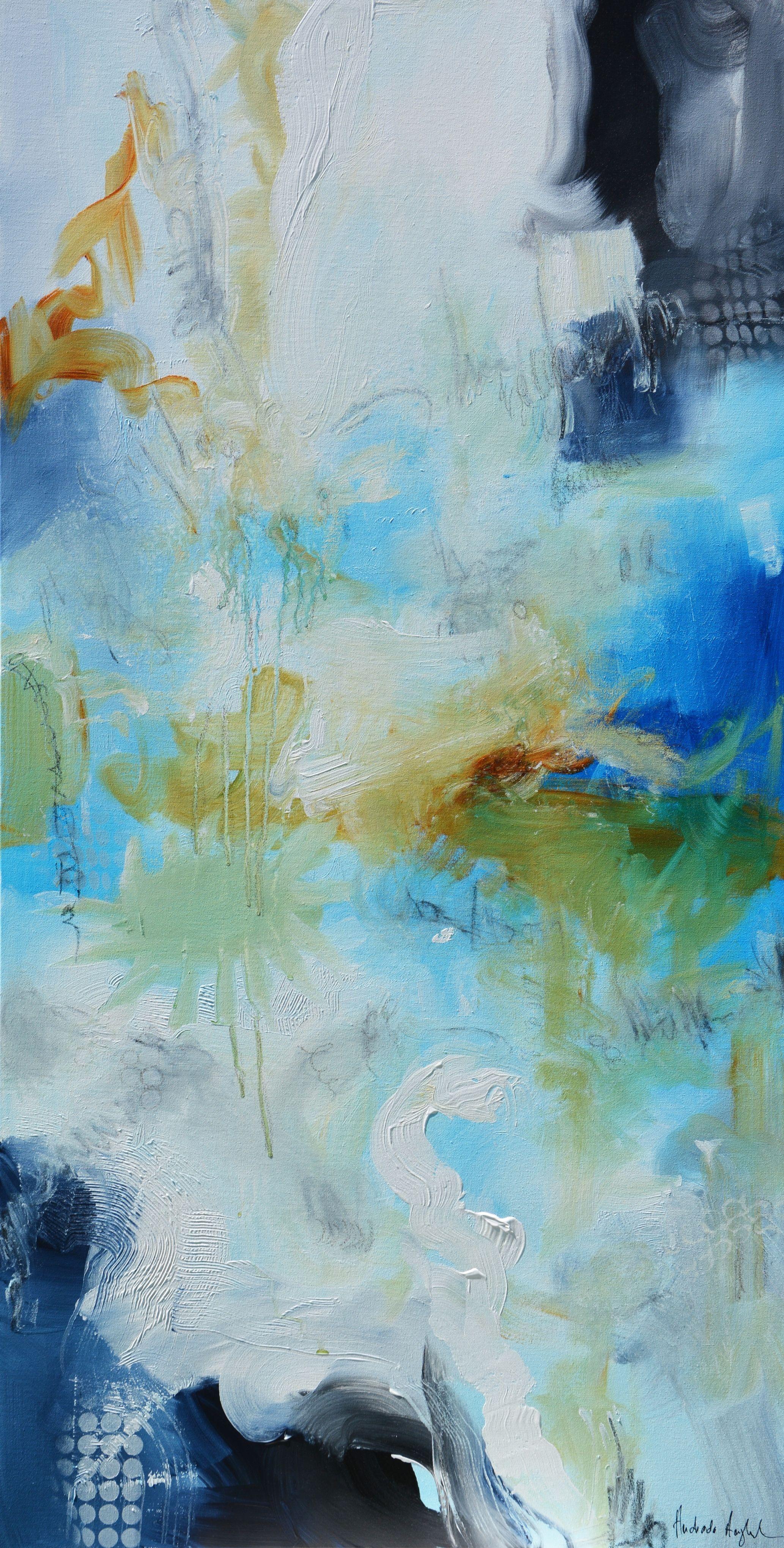Andrada Anghel Abstract Painting - Trade winds I, Painting, Acrylic on Canvas