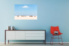 Mucche e cagnolini, fotografia, tipo C