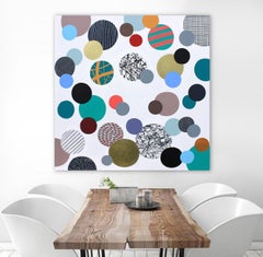 Solo Dot Dot 9, Pittura, Acrilico su tela