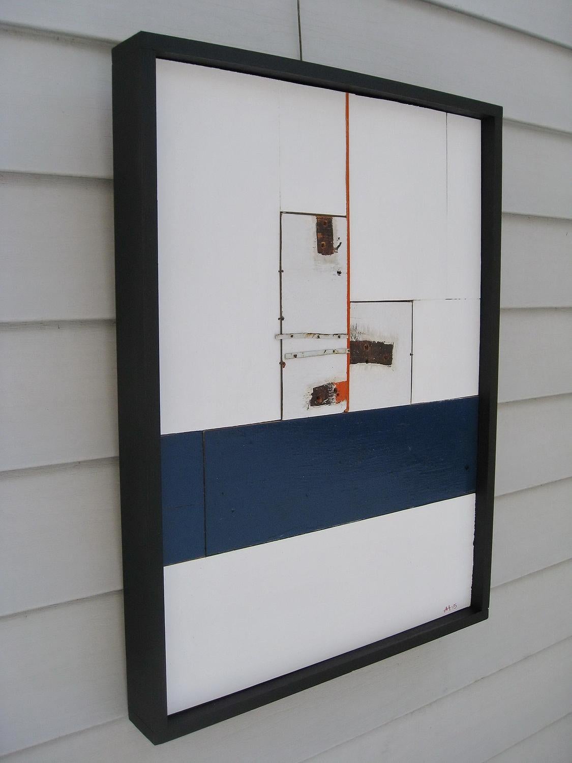 No. 3.2, Mixed Media on Wood Panel - Abstract Mixed Media Art by Mark Mazurczyk