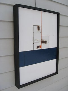 No. 3.2, Mixed Media on Wood Panel