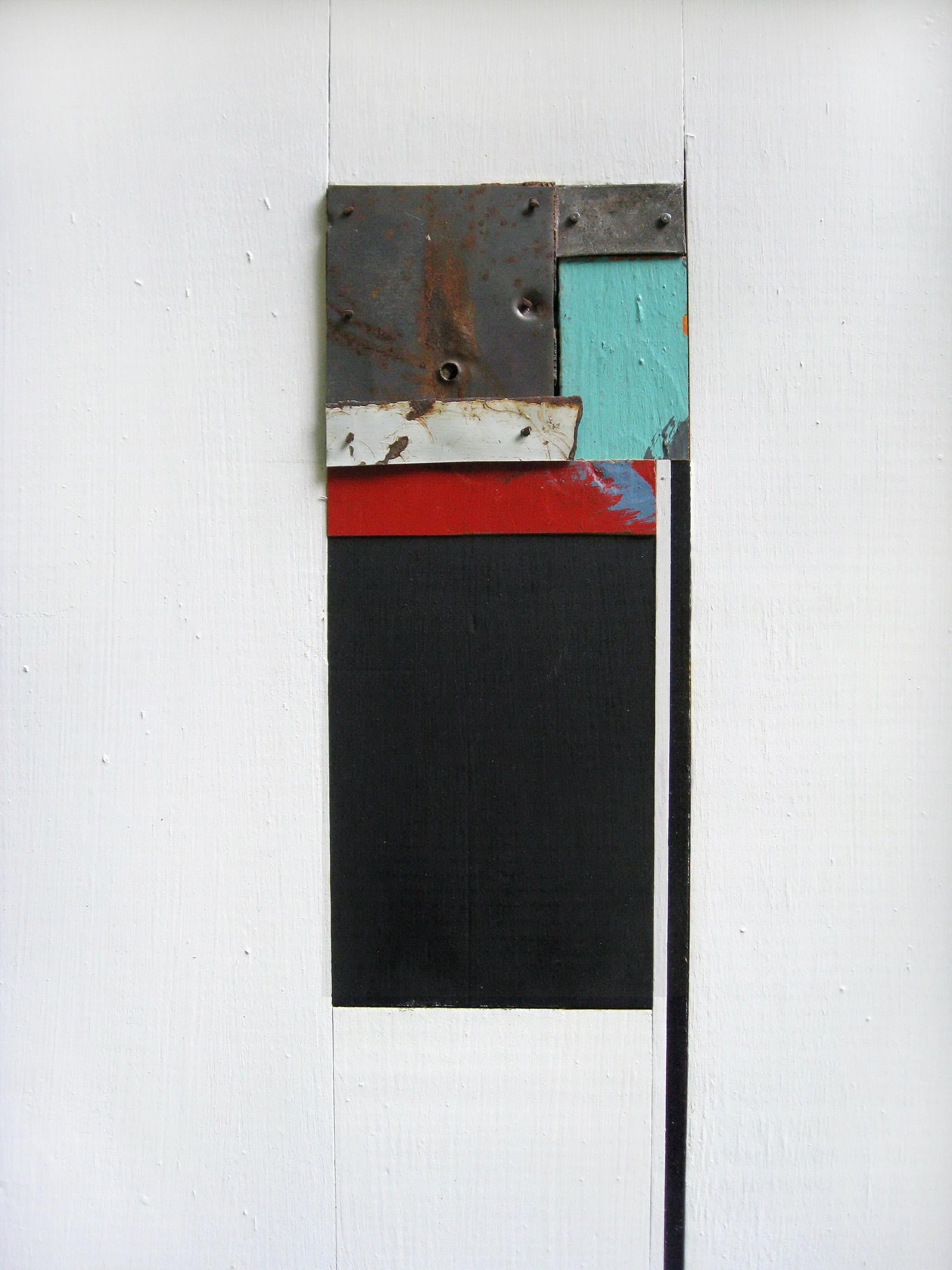 No. 2.14, Mixed Media on Wood Panel