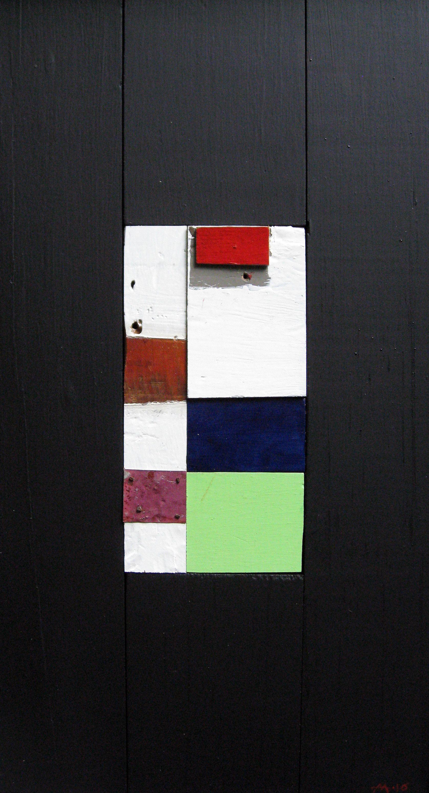 No. 2.40, Tecnica mista su pannello di Wood - Mixed Media Art di Mark Mazurczyk
